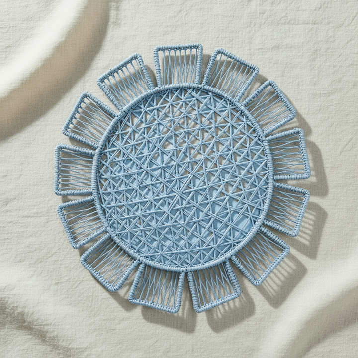 Sunflower Handwoven Iraca Placemat