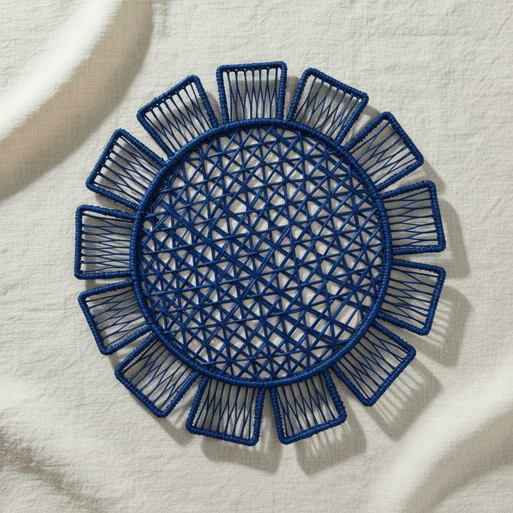 Sunflower Handwoven Iraca Placemat