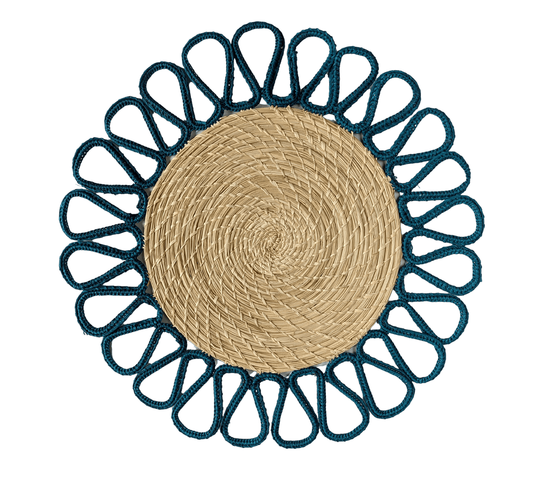 Harmony Handwoven Iraca Placemat — Placemats, [material], MacondoForever