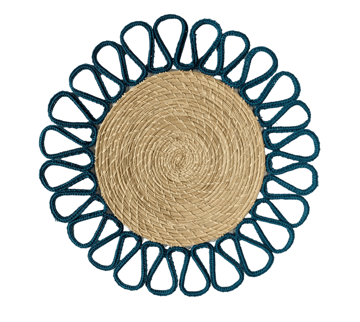 Harmony Handwoven Iraca Placemat — Placemats, [material], MacondoForever