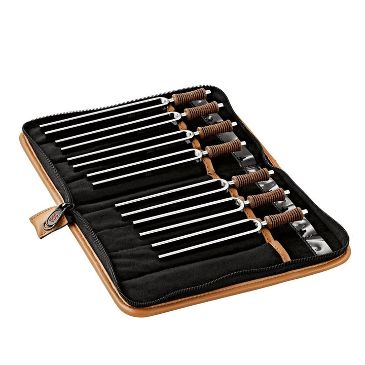 7 Chakra Healing Tuning Fork Set with Travel Case