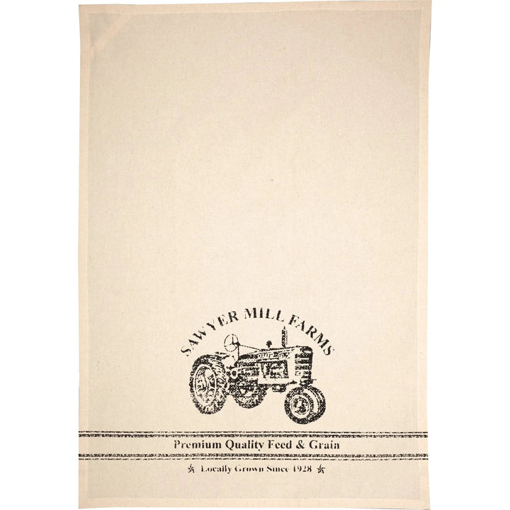 SAWYER MILL TRACTOR TEA TOWEL