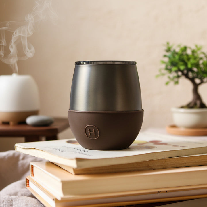 Titanium Grey Tumbler-Mocha 8 OZ