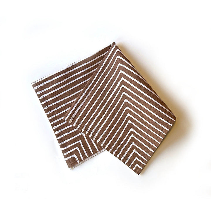 Brown Mitsetse Napkins - Set of 2