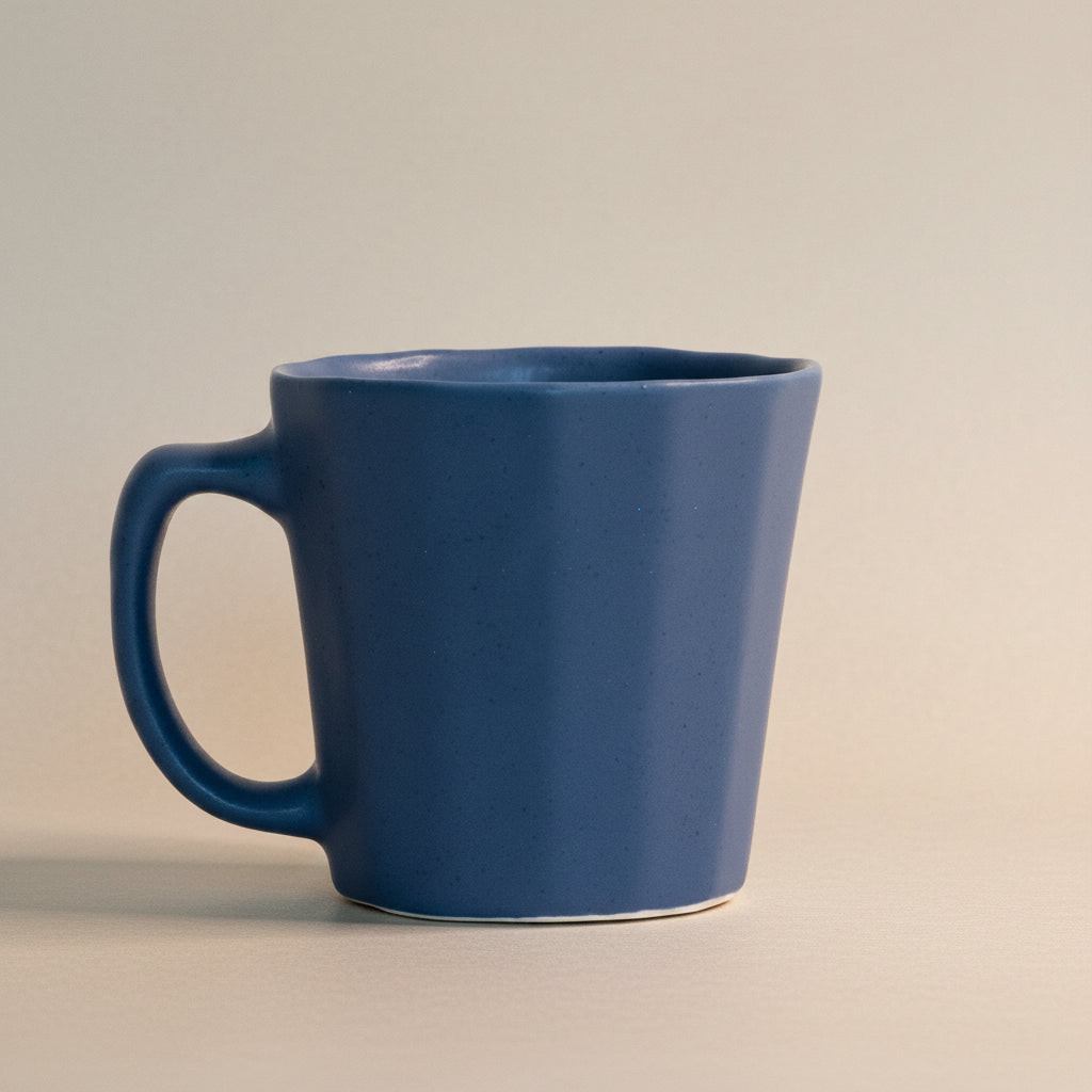 Monday Mug - Handmade Porcelain Coffee Cup — Coffee & Tea Cups, [material], Ember Collective