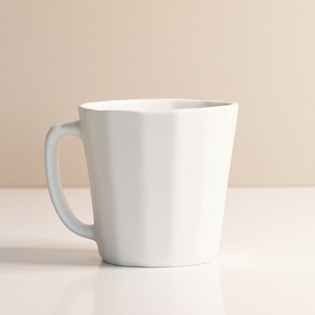 Monday Mug - Handmade Porcelain Coffee Cup — Coffee & Tea Cups, [material], Ember Collective