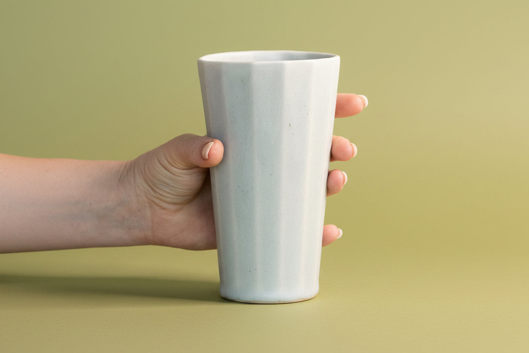 Handmade Porcelain Pint Cup