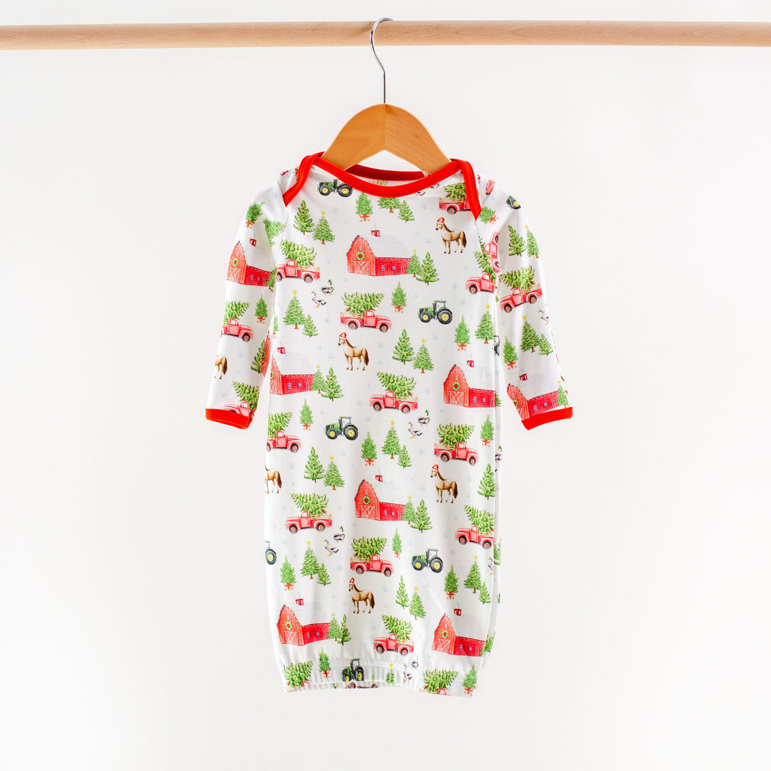 Christmas Tree Farm Organic Cotton Kids Pajamas