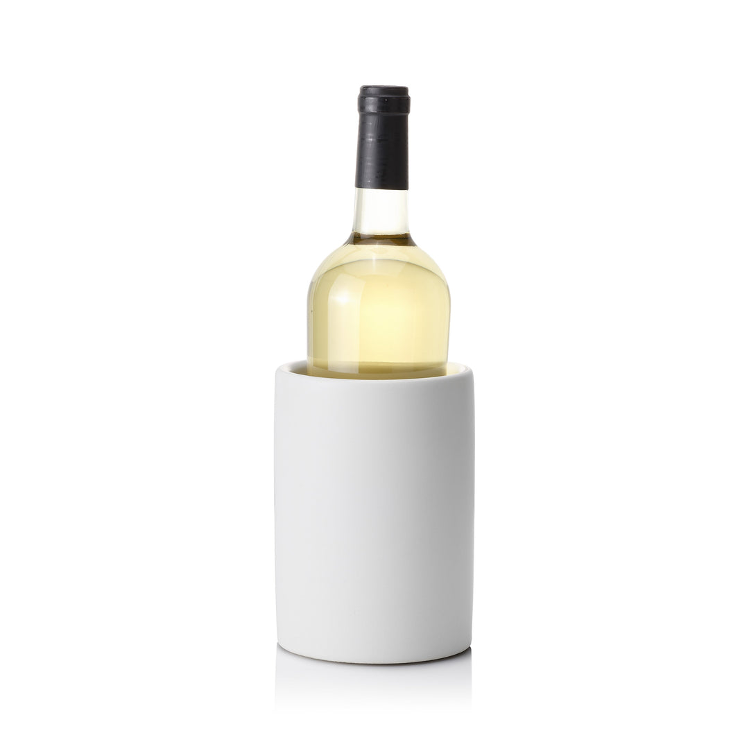 Concrete Utensil Holder / Concrete Wine Chiller: White
