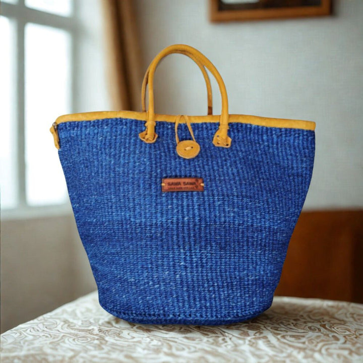 Full Sky Nourish Tote–Deep Sky Blue