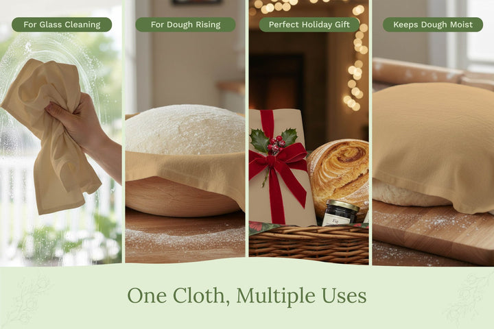 Organic Cotton Flour Sack Towels (Set of 5 or 10)