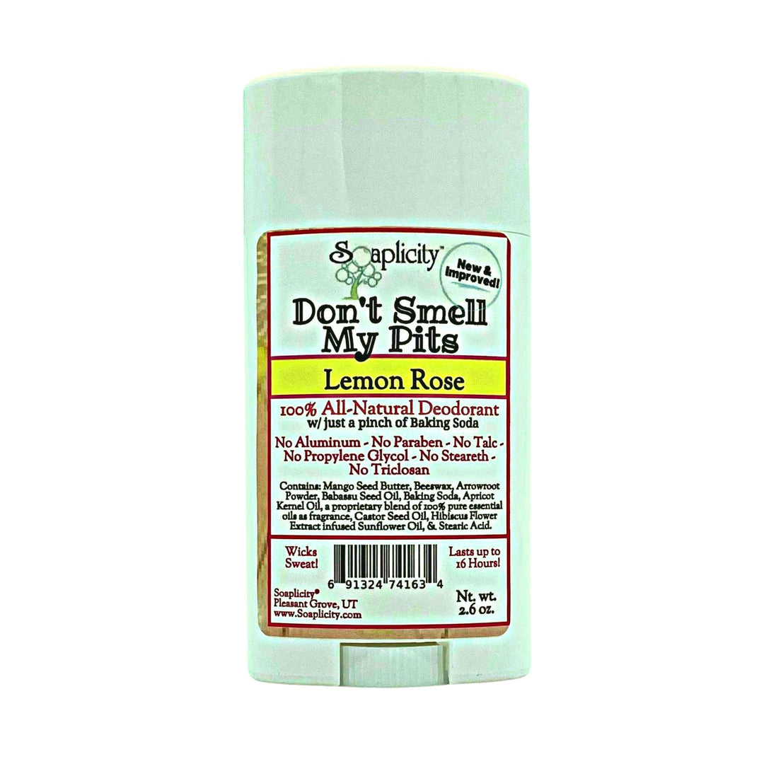 Don't Smell My Pits Natural Deodorant - Lemon Rose