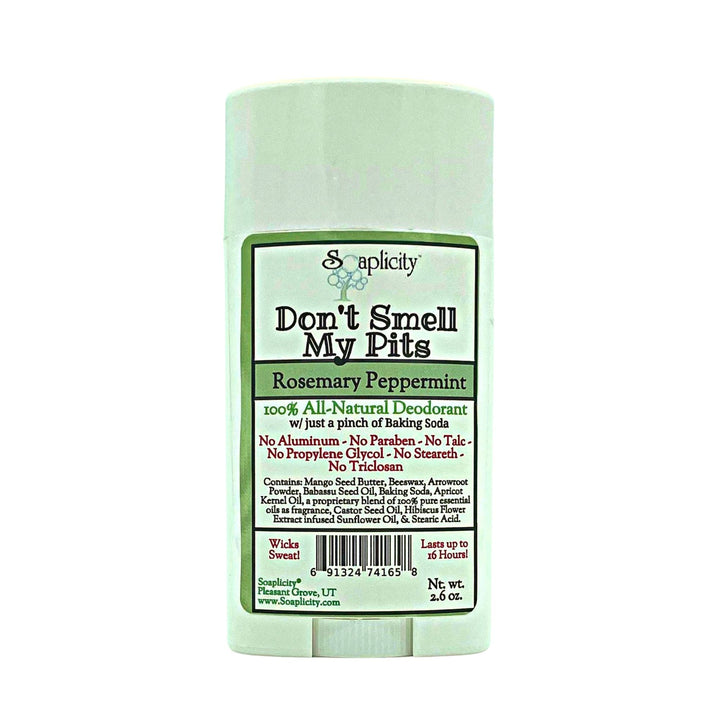 Don't Smell My Pits Natural Deodorant - Rosemary Peppermint