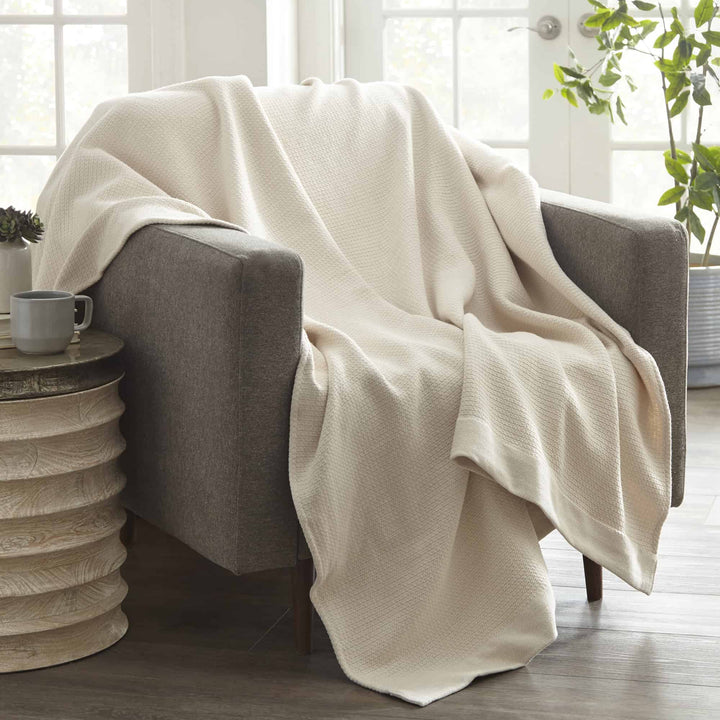 Organic Cotton Woven Blanket