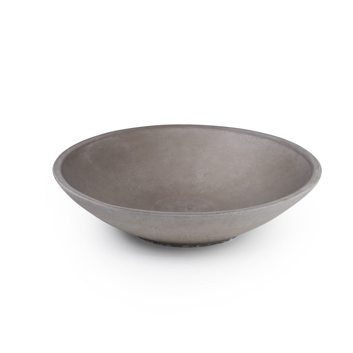 Concrete Infinity Bowl: Gray — Decorative Organizer, [material], Port Living Co.