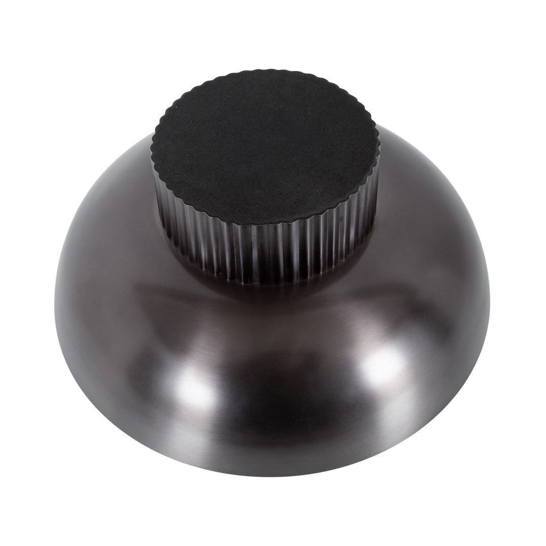 Rooks Ribbed Metal Bowl