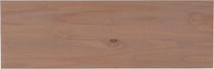 Black Pecan Five Seat Dining Set With Storage Benches