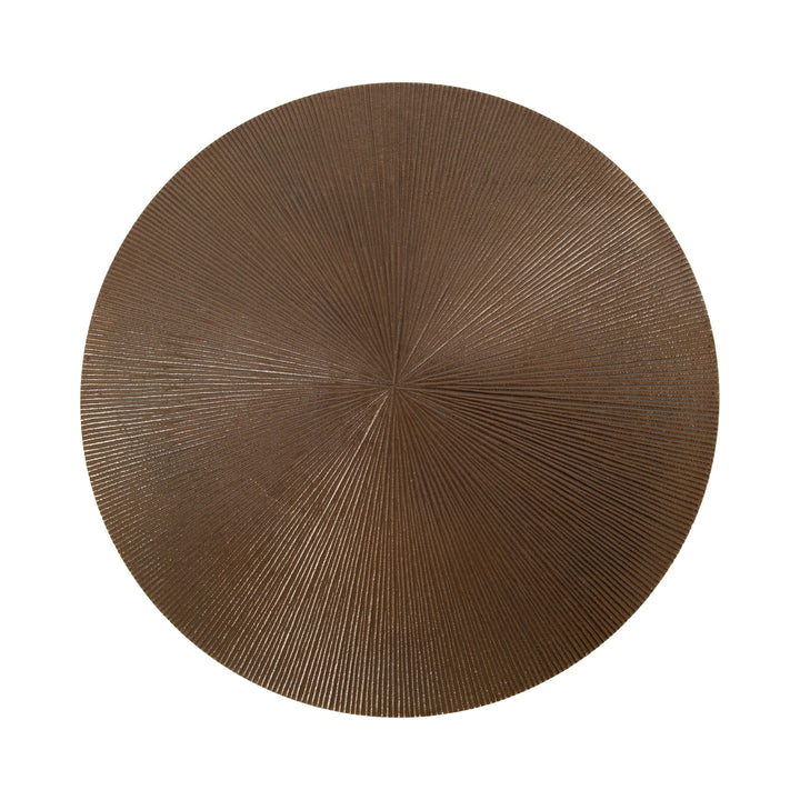 Engles Adjustable Embossed Metal Table and Plant Stand