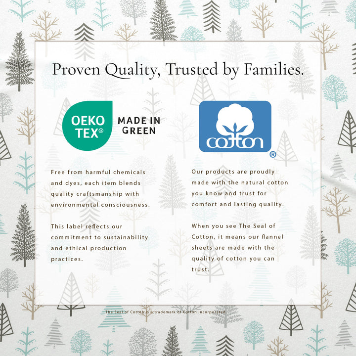 Turkish Cotton Flannel Sheet - Lakeview Collection