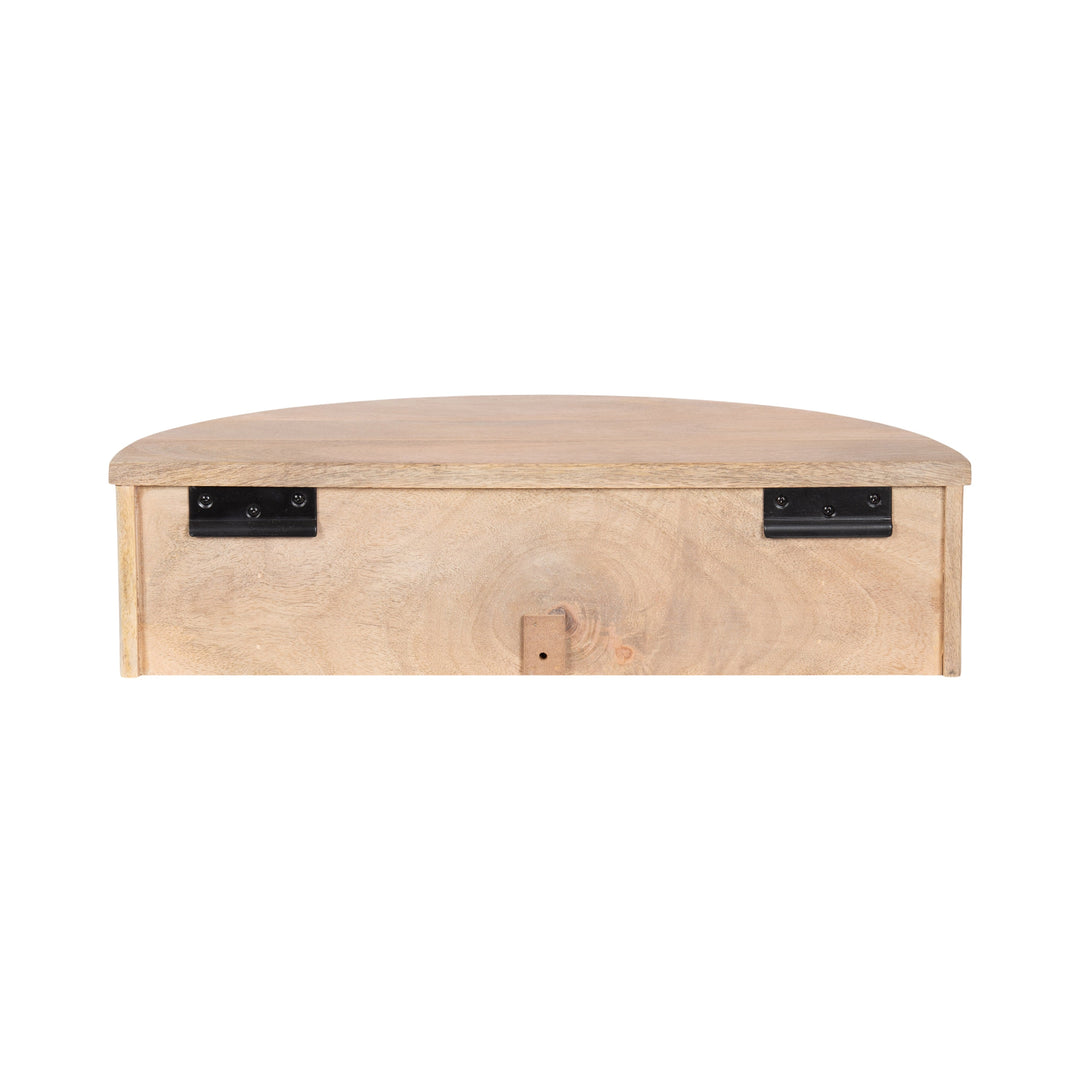 Reid Ribbed Floating Side Table