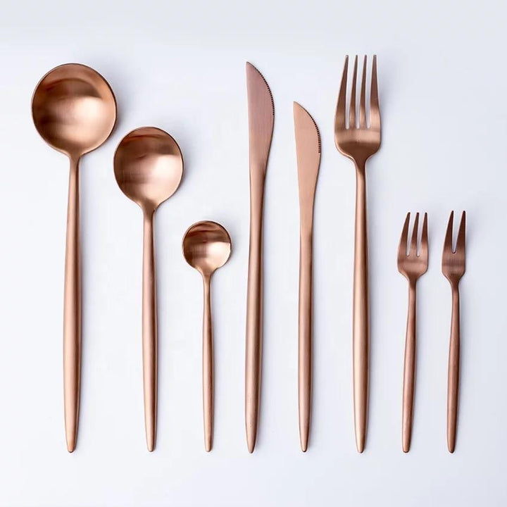 Annie Rose Gold Flatware