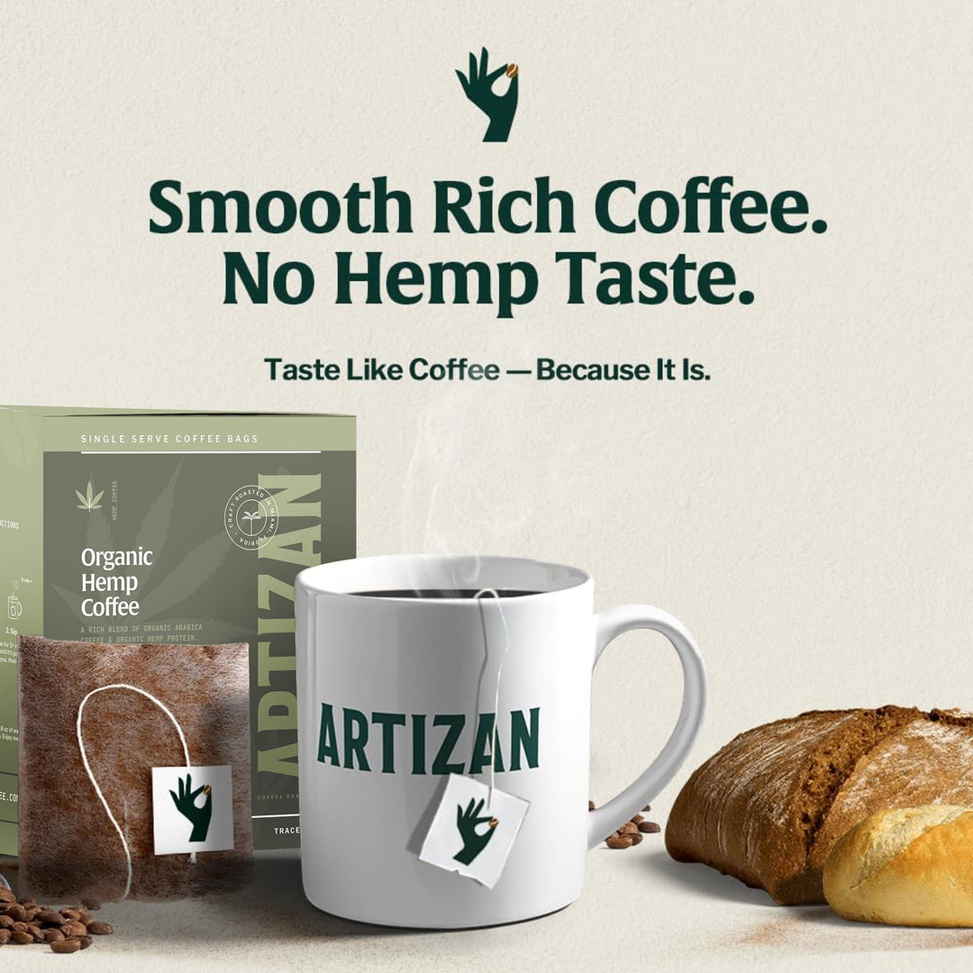Organic Hemp Coffee Singles