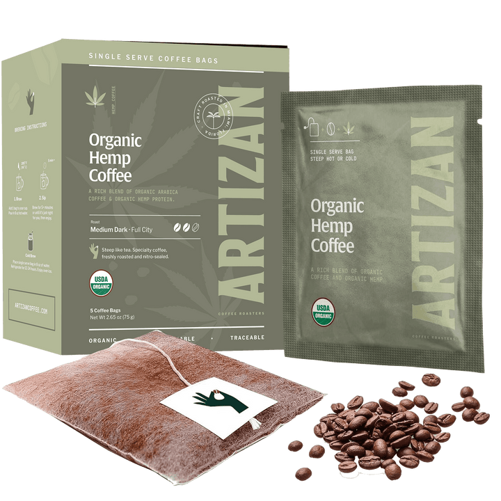 Organic Hemp Coffee Singles