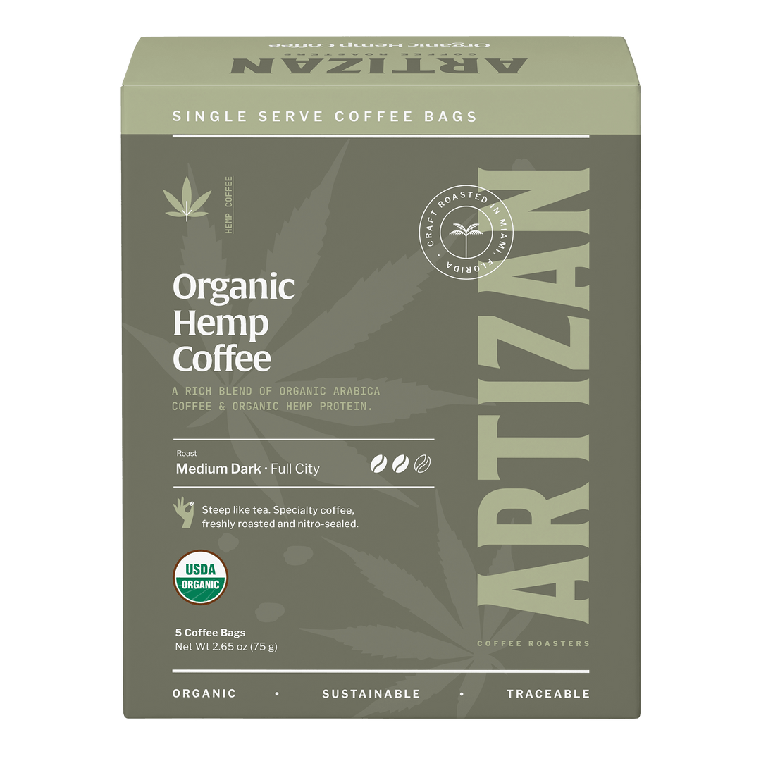 Organic Hemp Coffee Singles