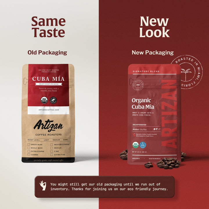 Organic Cuba Mia Decaf Blend