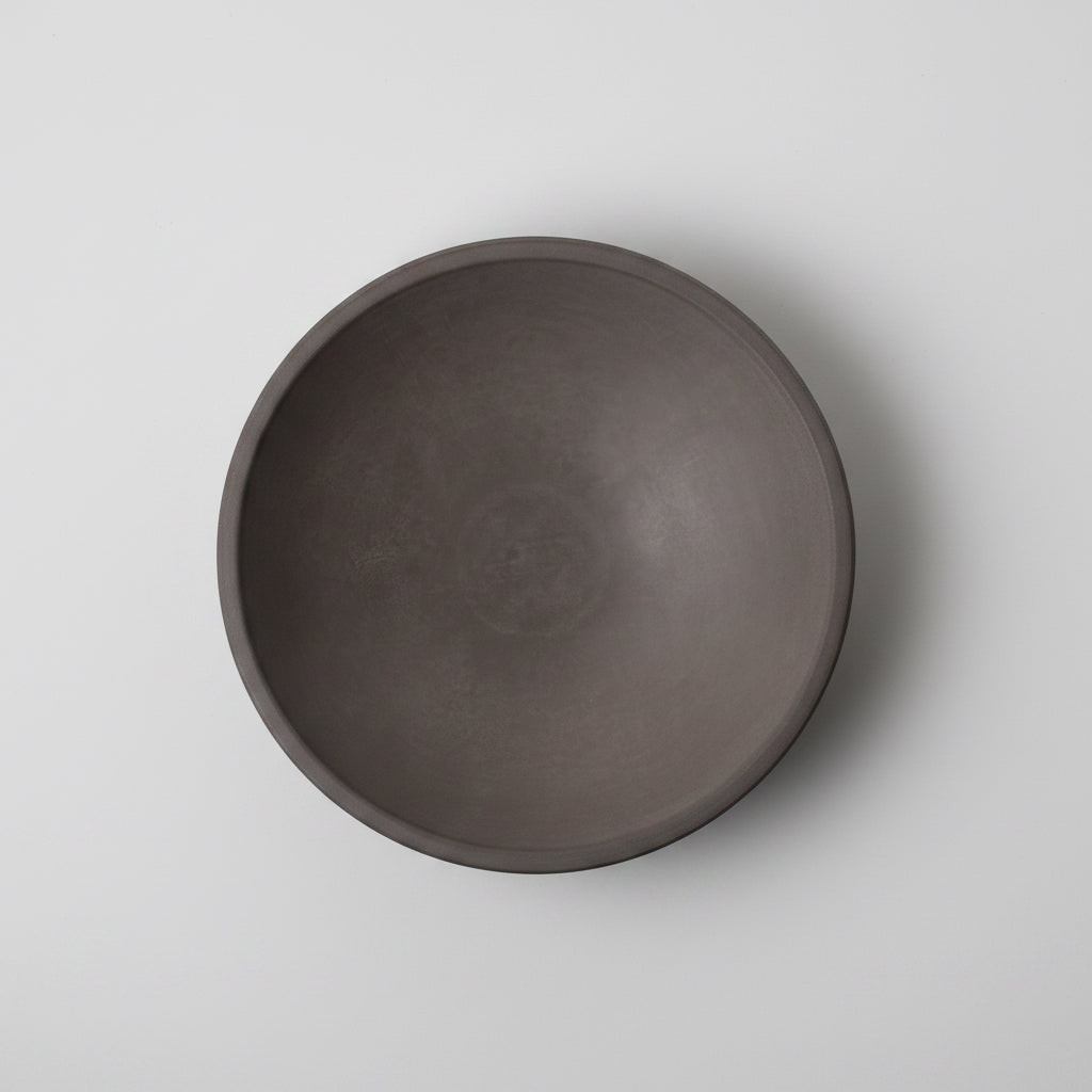 Concrete Infinity Bowl with Birch Presentation Crate: Gray — , [material], Port Living Co.