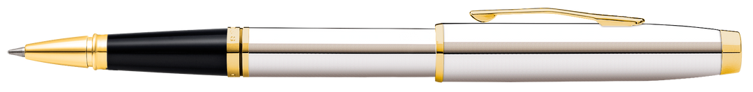 Coventry Polished Chrome with Gold-Tone Rollerball Pen