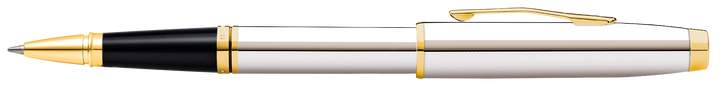 Coventry Polished Chrome with Gold-Tone Rollerball Pen