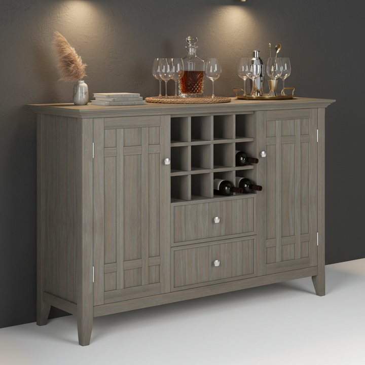 Bedford - Sideboard Buffet And Wine Rack