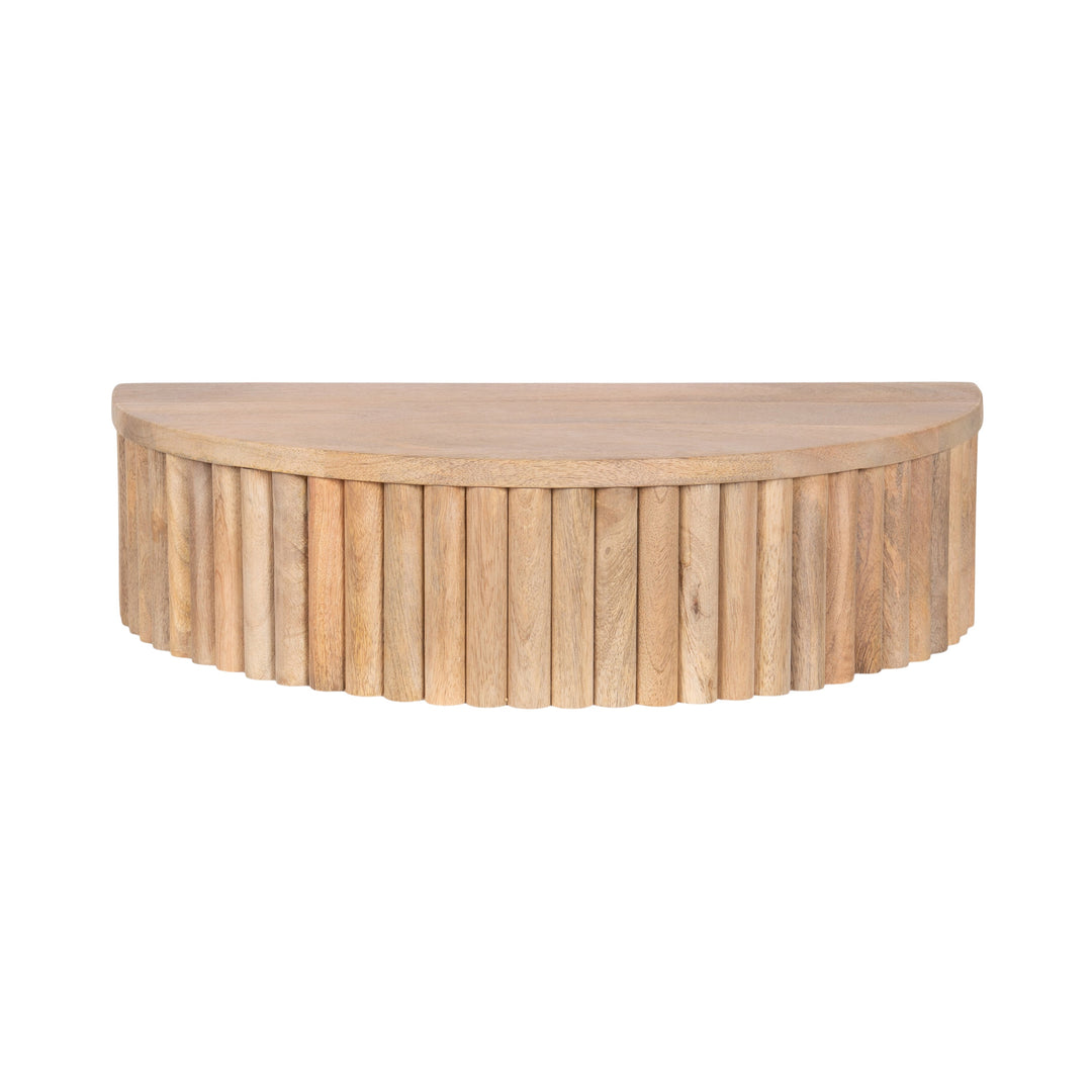 Reid Ribbed Floating Side Table