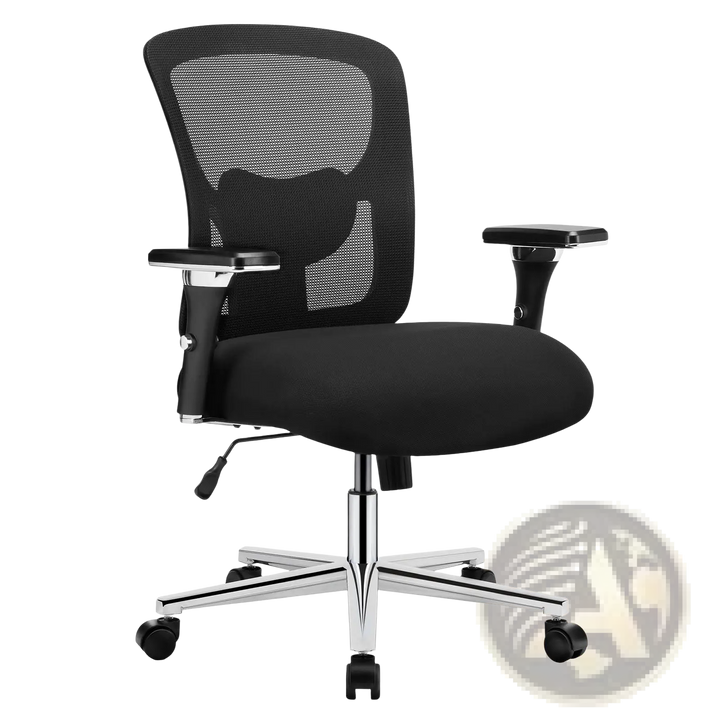 Big and Tall Office Chair 500lb Mesh Ergonomic Seat