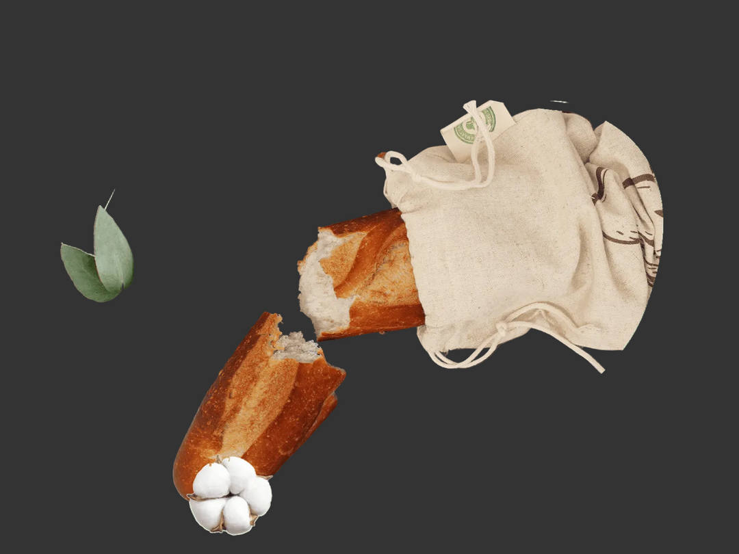 Reusable Organic Linen Bread Bags (Set of 4)