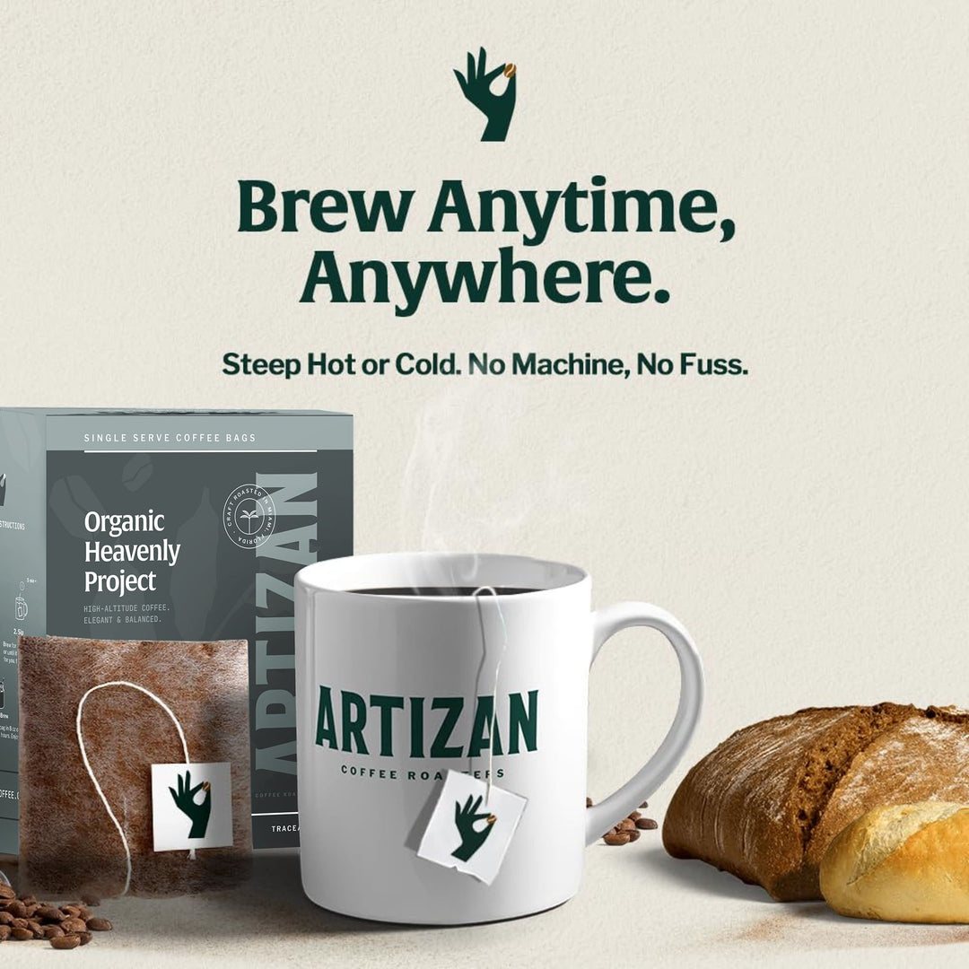 Organic Heavenly Project Decaf Coffee Singles