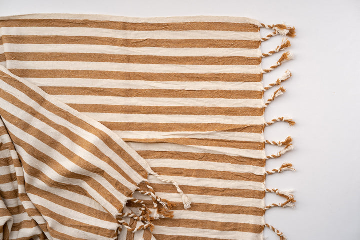 Girit Biscotto Cotton Linen Towel