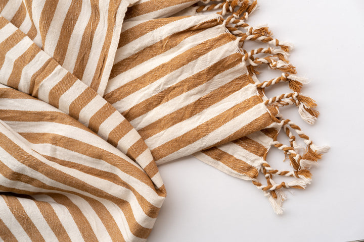 Girit Biscotto Cotton Linen Towel