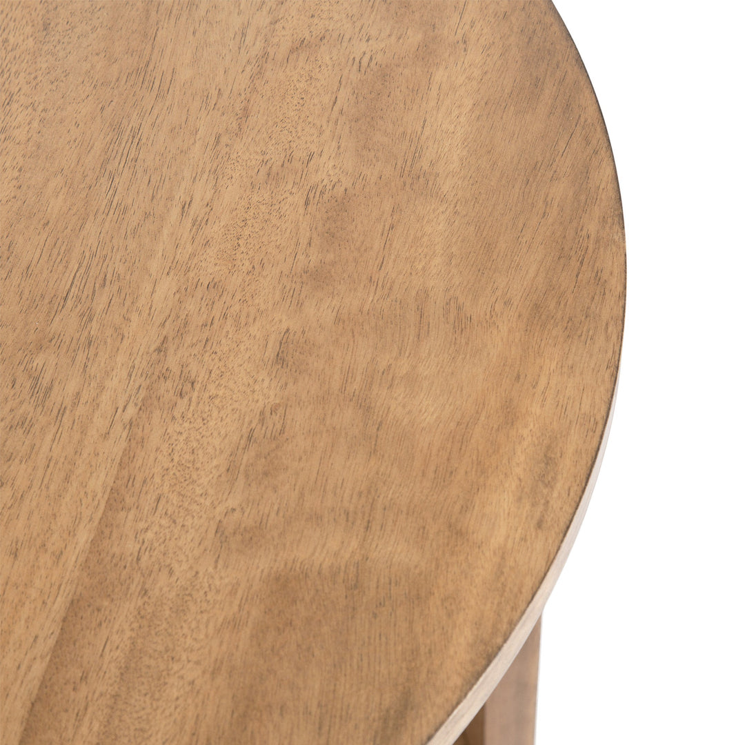 Foxford Round Wood Side Table