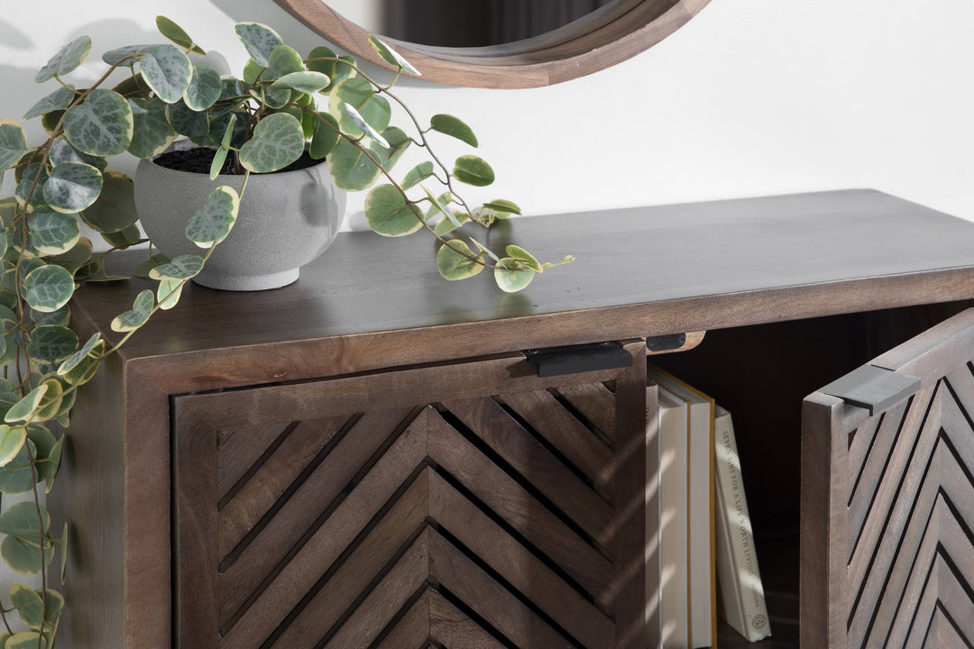 Mezzeta Decorative Wood Wall Cabinet