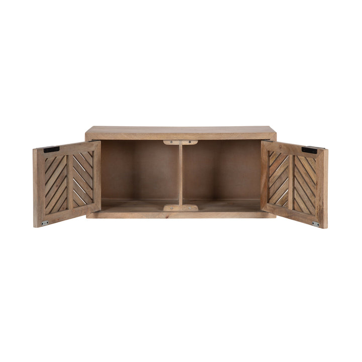 Mezzeta Decorative Wood Wall Cabinet