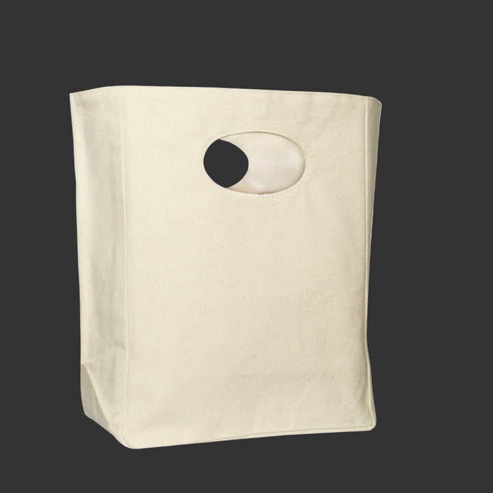 Reusable Organic Cotton Canvas Lunch Bag–Snap Closure