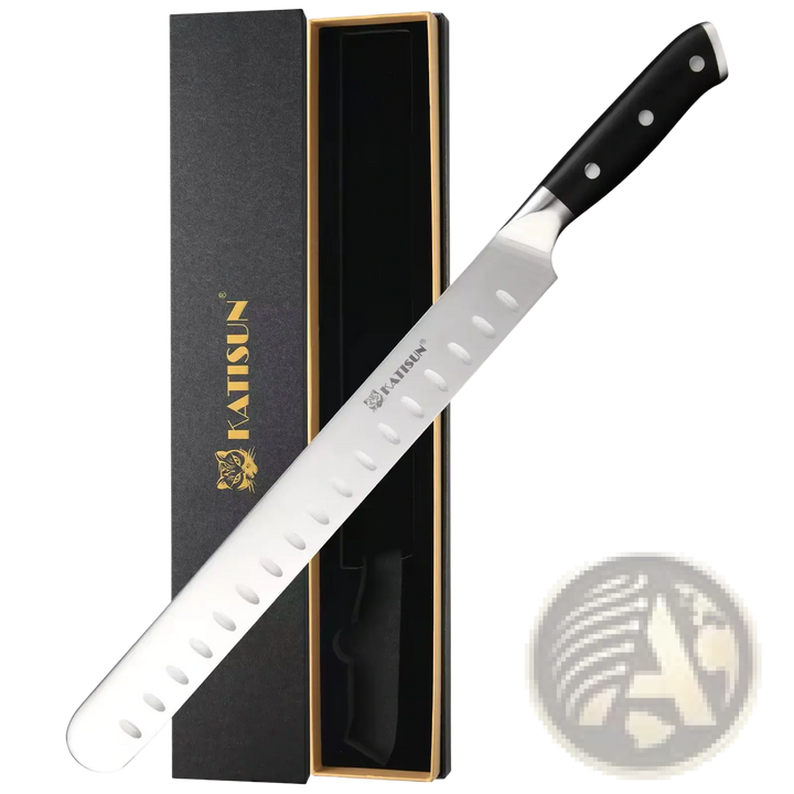 Carbon Steel 10 Inch Chef Knife for Meat and Ham