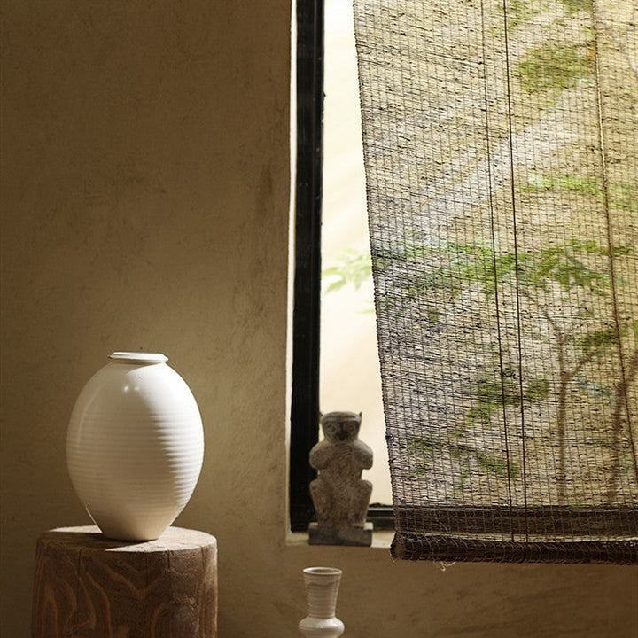 Ramie Japanese Curtain Roller Blind