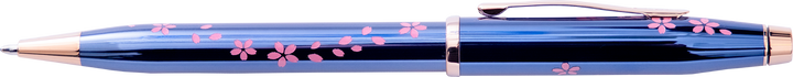 Century® II Cherry Blossom Translucent Blue Lacquer Ballpoint Pen