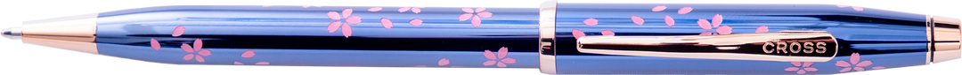 Century® II Cherry Blossom Translucent Blue Lacquer Ballpoint Pen
