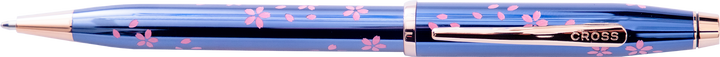 Century® II Cherry Blossom Translucent Blue Lacquer Ballpoint Pen