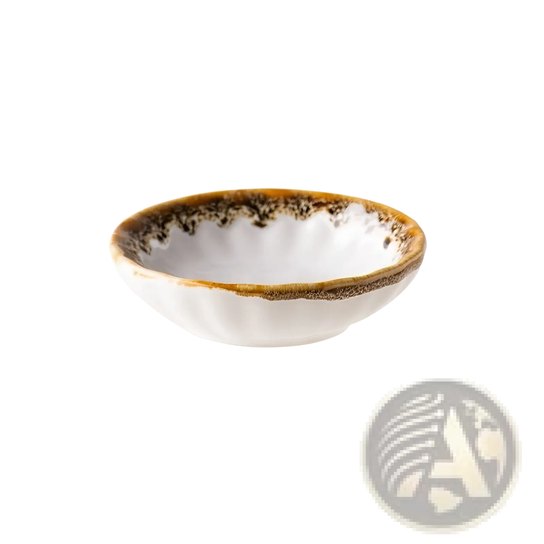 Ceramic Condiment Bowls Hand Painted Snack Dishes