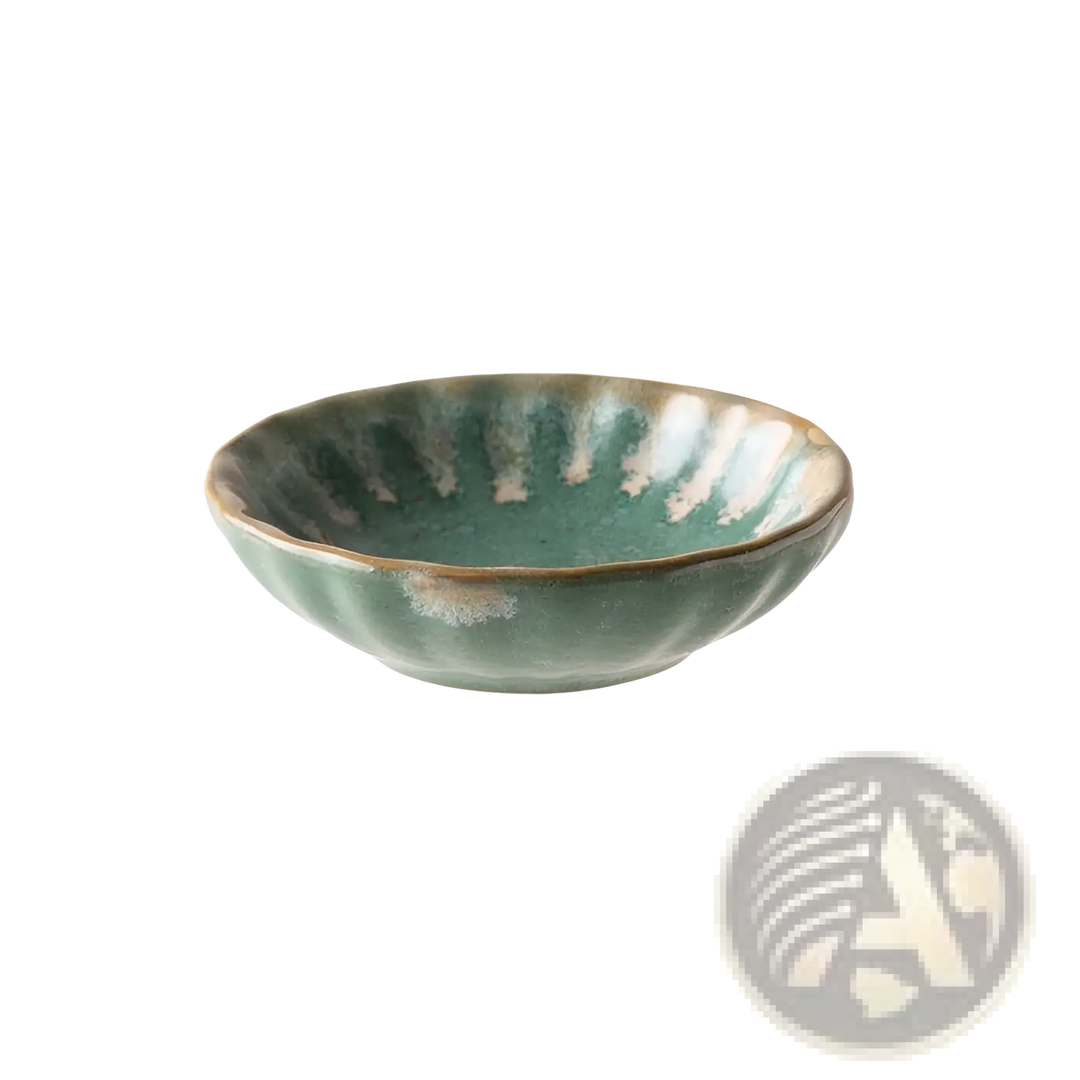 Ceramic Condiment Bowls Hand Painted Snack Dishes